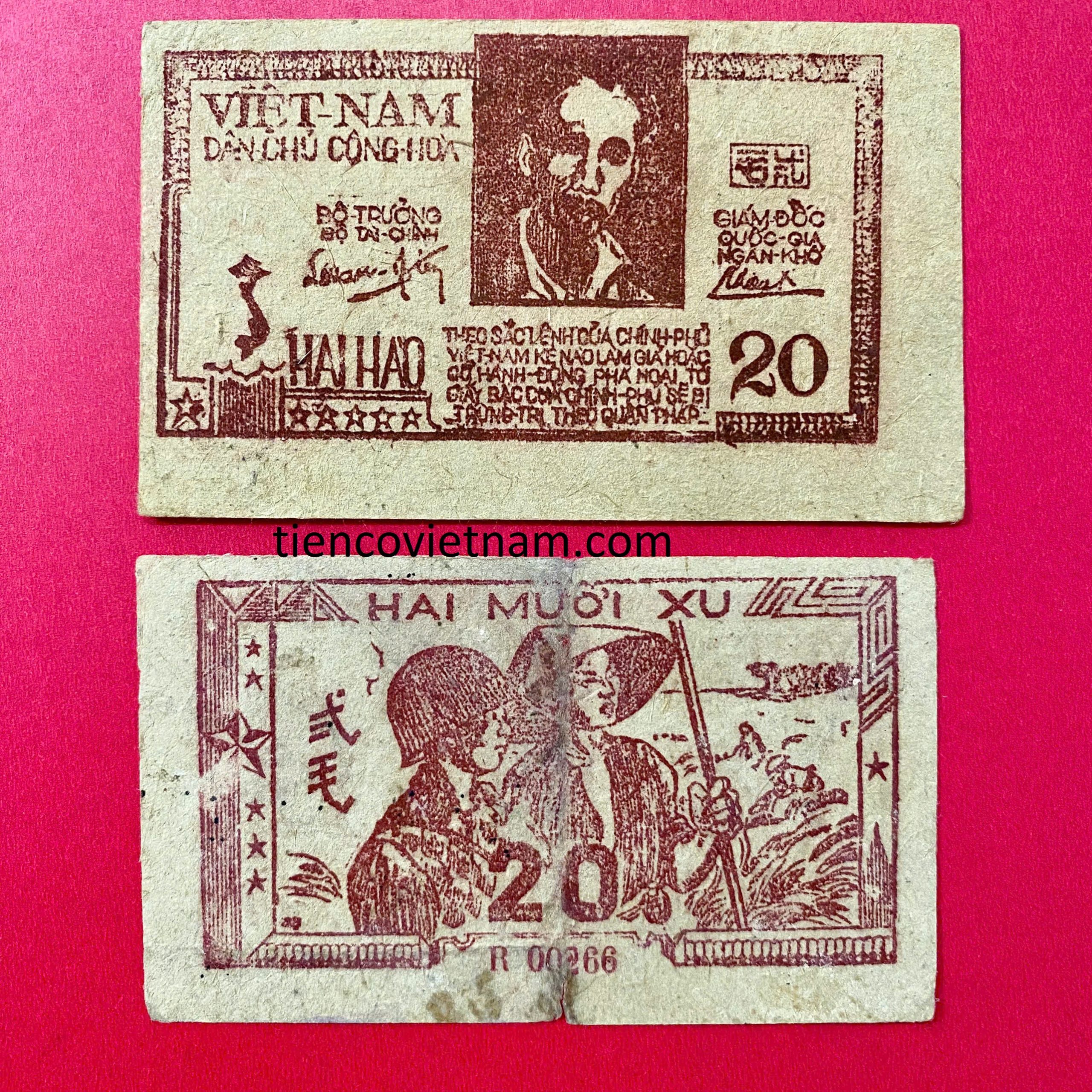 Bộ Tiền Năm 1945 đến 1950 - Tiền Bắc Việt