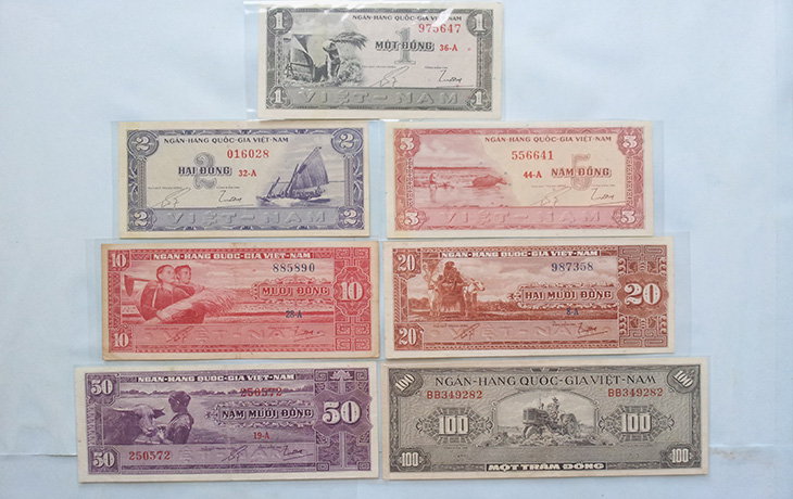 Bộ tiền miền nam 1955 lần 1